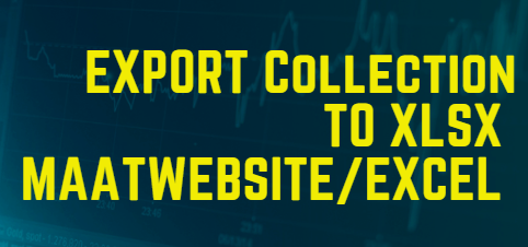 Laravel Export Collection to XLSX File Download  - https://www.programmingmindset.com/public
