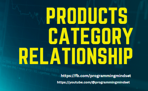 Products To Multiple Categories SQL Query and Relationship  - https://www.programmingmindset.com